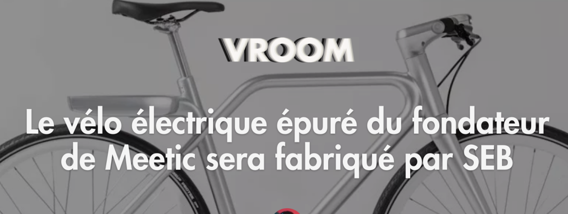 Velo electrique best sale fondateur meetic